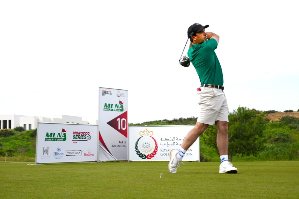 Tour de golf MENA : compétition intense à Tanger avec neuf Marocains