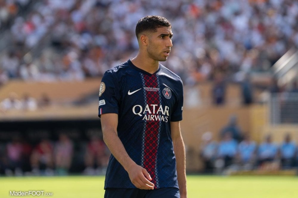 PSG privé d&rsquo;Achraf Hakimi pour la réception de Nice