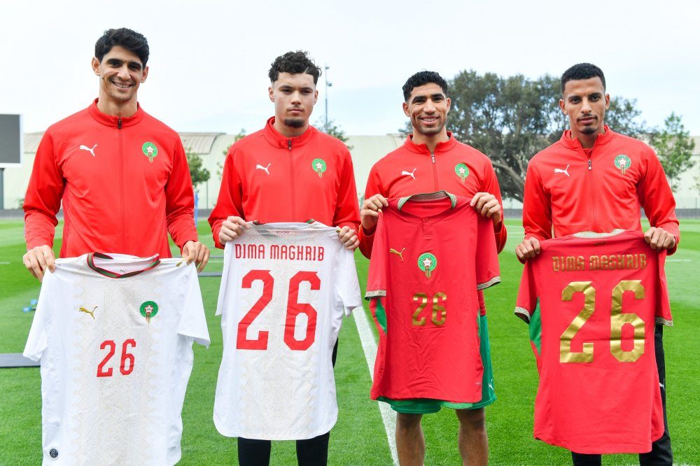 La Fédération Royale Marocaine de Football et PUMA présentent le nouveau maillot de l&rsquo;équipe nationale