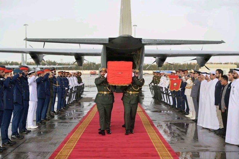 Émirats arabes unis : funérailles du ressortissant marocain victime d&rsquo;une frappe iranienne