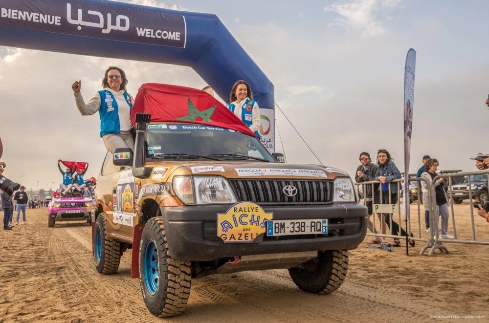 Rallye Aïcha des Gazelles 2024 : 160 équipages s&rsquo;élancent de Nice vers le Sahara marocain