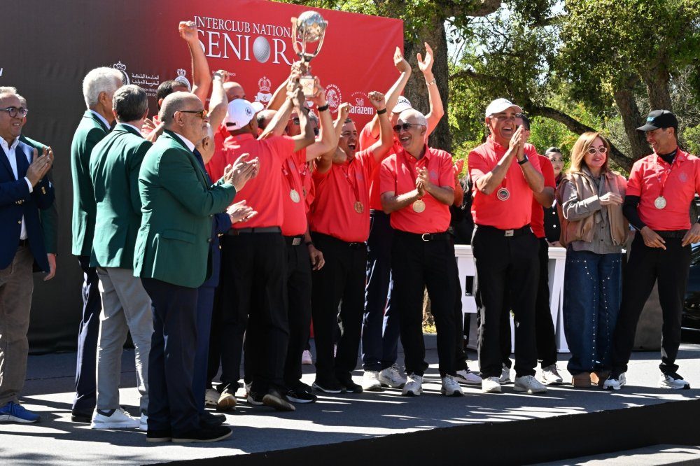 Interclubs nationaux seniors de golf 2026 : le Royal Golf Dar Es Salam conserve son titre
