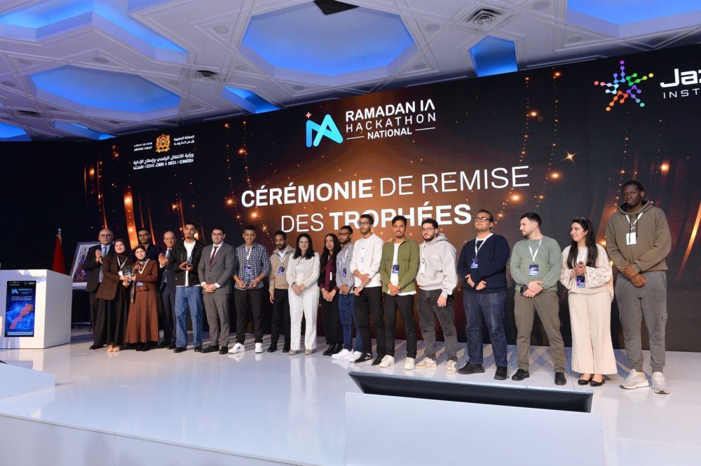 Hackathon national « RamadanIA » : trois projets innovants récompensés pour leurs solutions technologiques