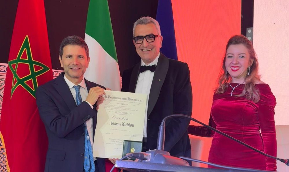 Le designer marocain Hicham Lahlou élevé au rang de Chevalier de l&rsquo;Ordre du Mérite italien