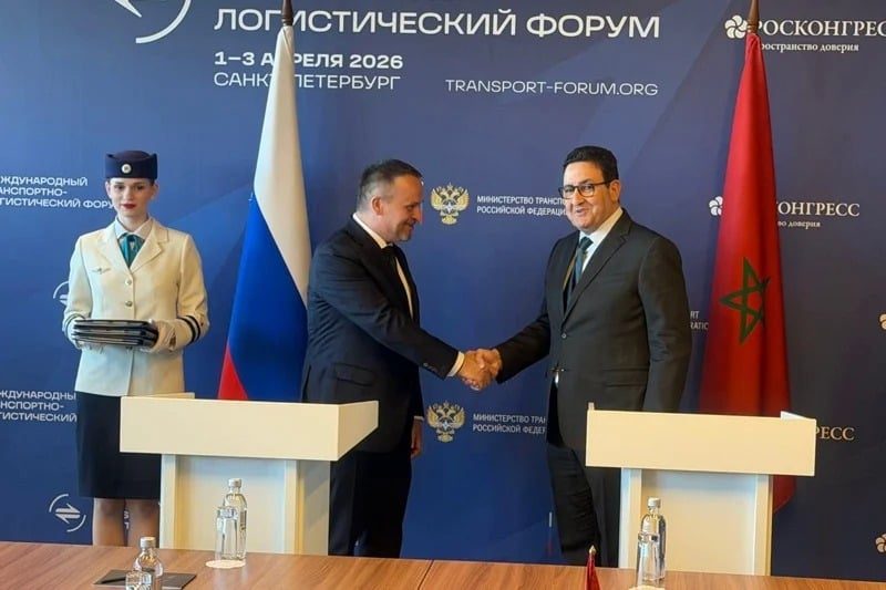 Maroc-Russie : signature de deux accords majeurs dans les transports à Saint-Pétersbourg