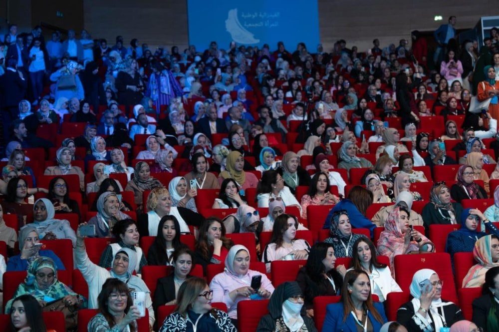 Maroc : Mohamed Chouki s&rsquo;adresse aux femmes du RNI lors d&rsquo;un rassemblement national à Marrakech