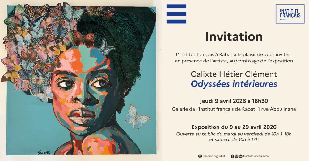 Rabat : L&rsquo;artiste Calixte Hétier Clément présente « Odyssées intérieures »