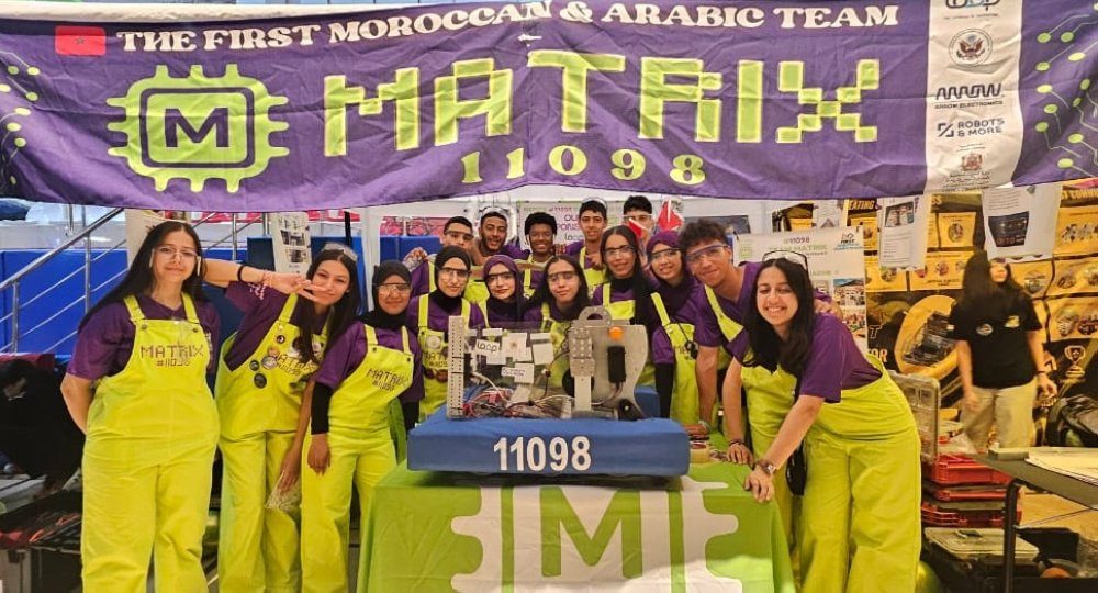 FIRST Robotics Competition : l&rsquo;équipe Matrix représente le Maroc pour la première fois