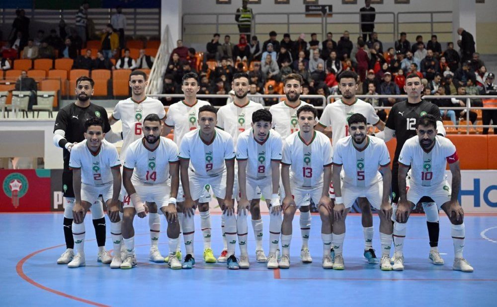 Futsal : victoire convaincante du Maroc face au Cap-Vert, match décisif contre la Libye mardi