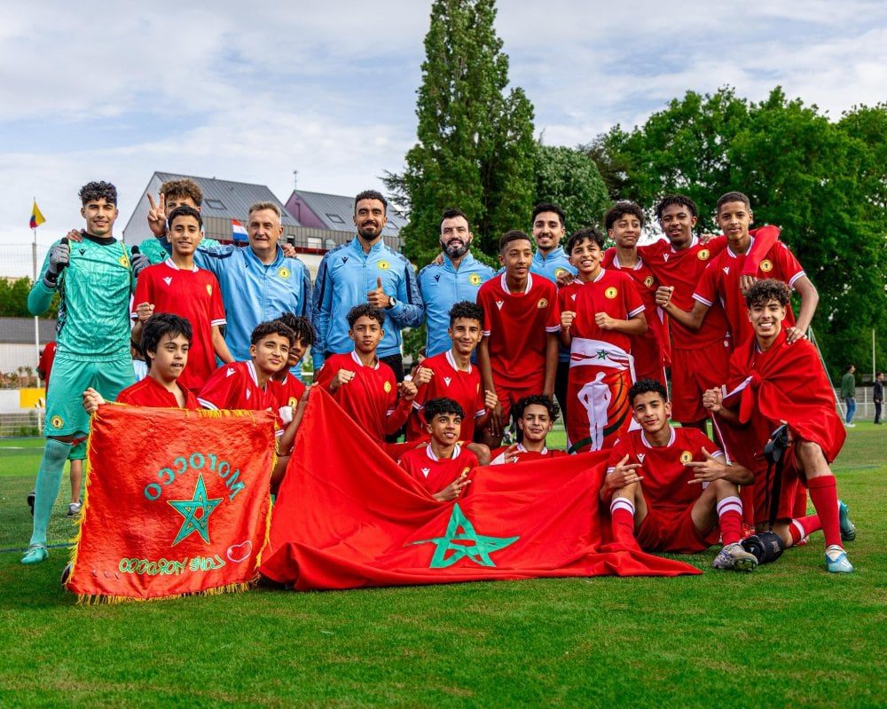 L&rsquo;Académie Mohammed VI de football conserve son titre mondial U15 à Nantes