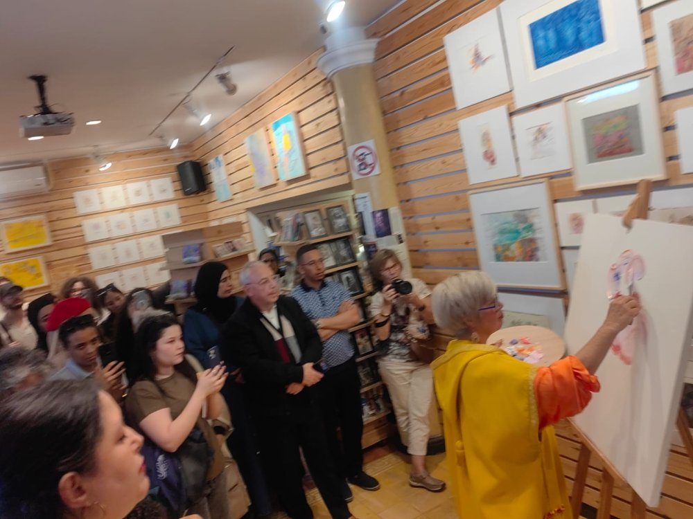 L&rsquo;exposition de Danielle Pailler présentée à la Galerie Nouiga de Rabat