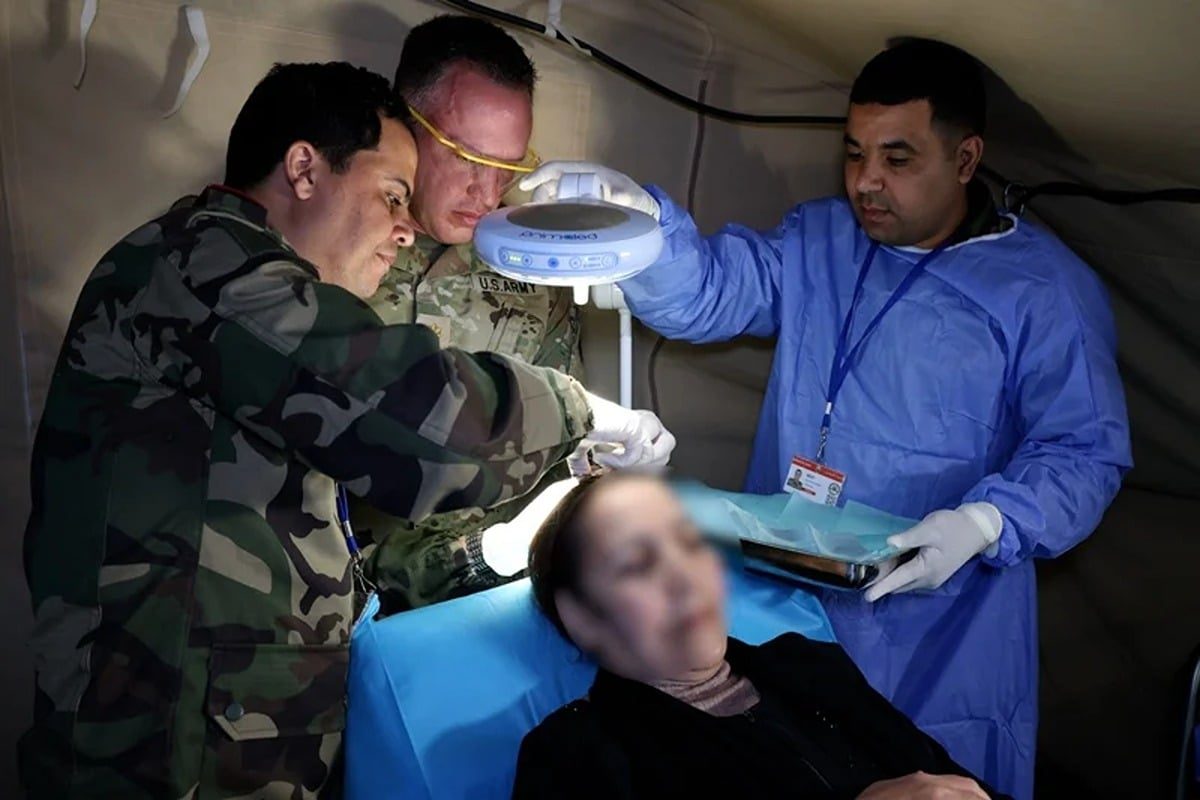 African Lion : un hôpital militaire de campagne maroco-américain soigne plus de 12 000 personnes à Taroudant
