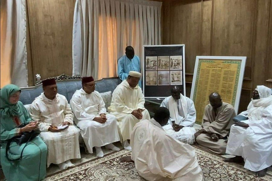 Sur instructions royales, une délégation marocaine rencontre le khalife général des Mourides à Touba