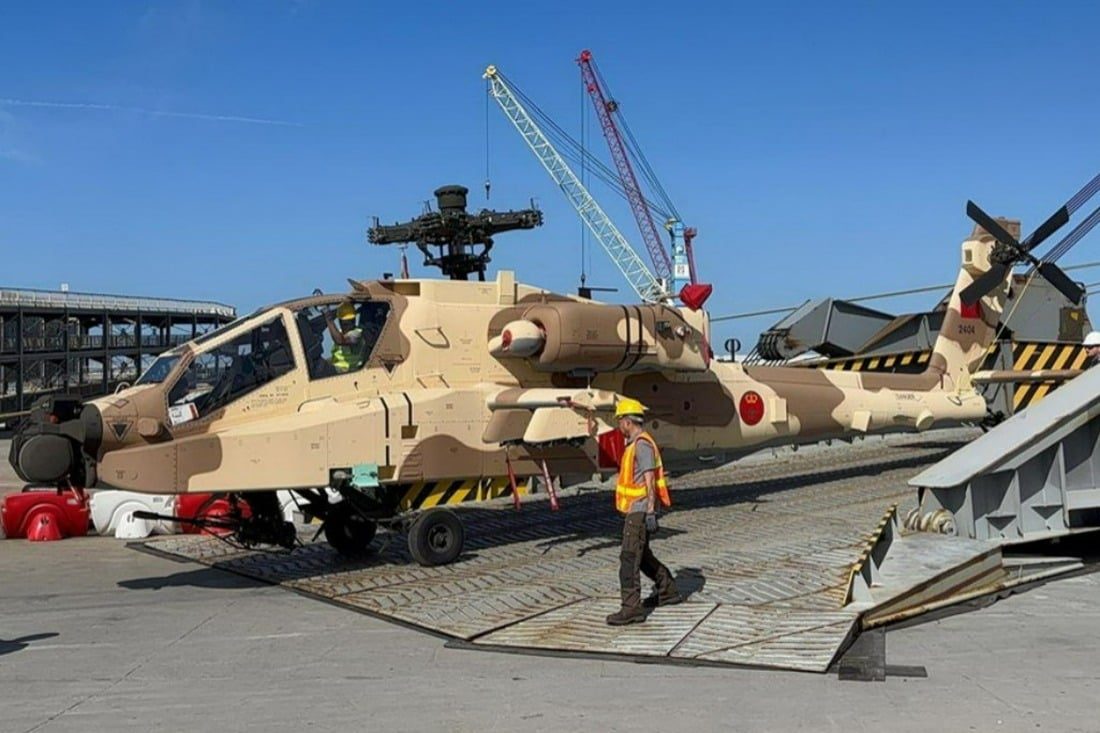 Le Maroc réceptionne un deuxième lot d’hélicoptères Apache AH-64E à l’issue d’African Lion