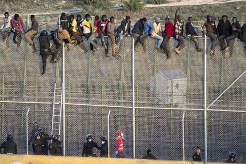 Sebta enregistre une hausse spectaculaire de 329 % des entrées de migrants en quatre mois