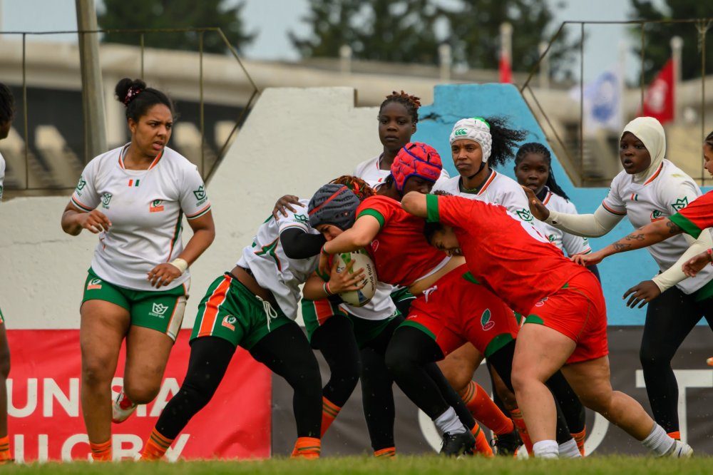 Rugby féminin : le Maroc domine la Côte d’Ivoire lors de son premier match en Coupe d’Afrique