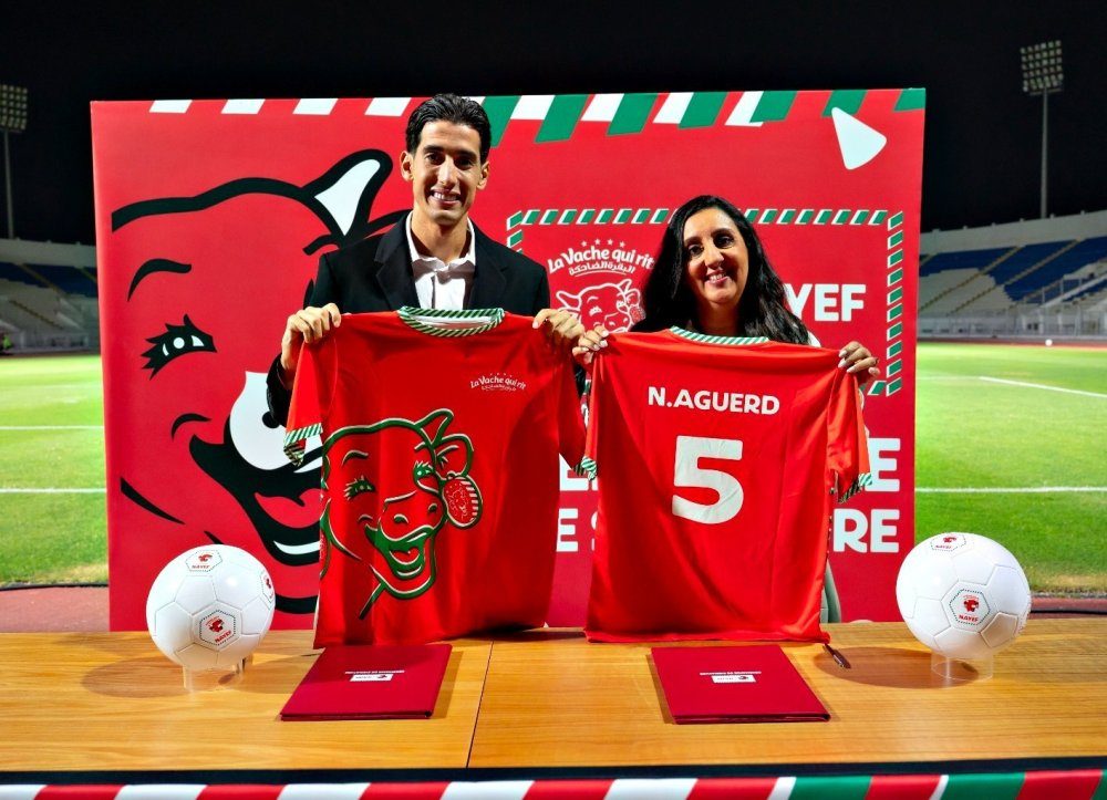 Nayef Aguerd nommé ambassadeur de La Vache qui rit au Maroc