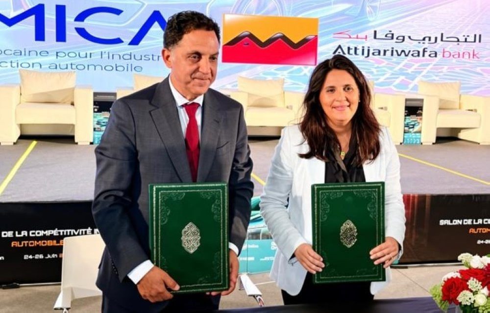 Partenariat stratégique entre Attijariwafa bank et l&rsquo;AMICA pour soutenir l&rsquo;industrie automobile au Maroc