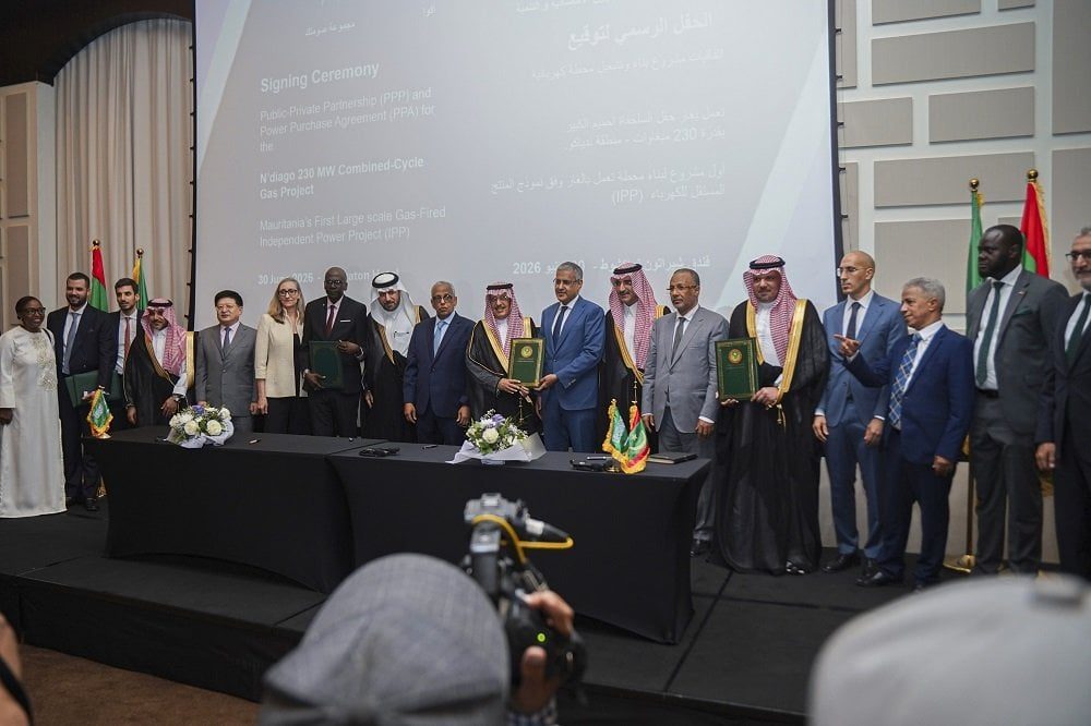 Mauritanie : Acwa Power signe les accords pour la centrale à gaz de N’Diago