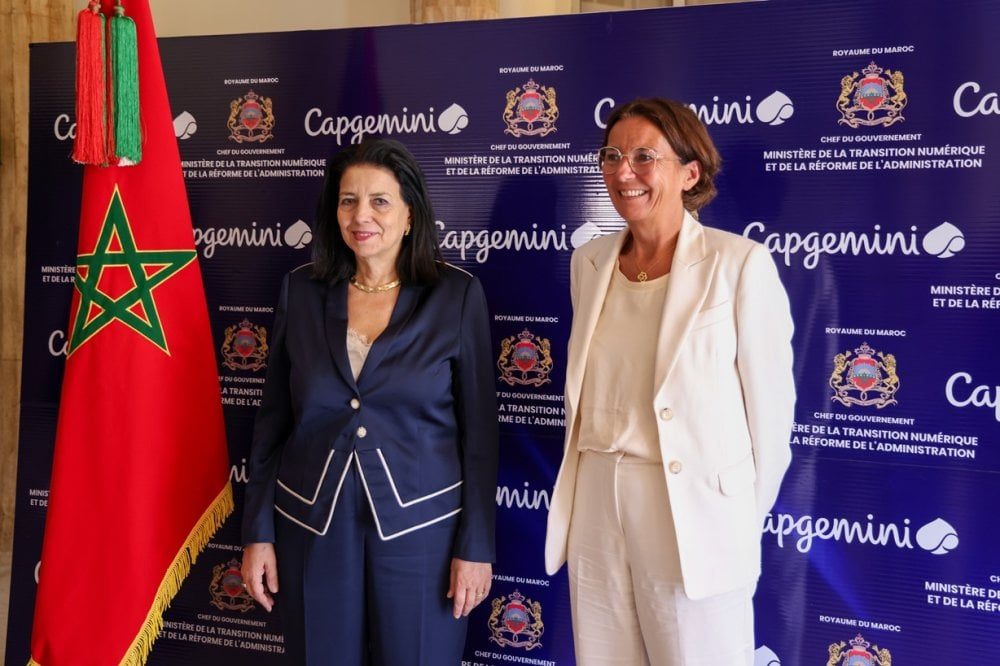 Signature d’un protocole d’accord entre le ministère de la Transition numérique et Capgemini Maroc pour l’essor de l’intelligence artificielle