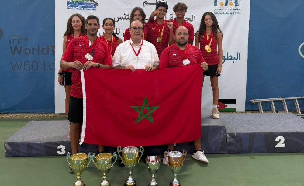 Tennis : le Maroc honoré par la Confédération africaine avant le Championnat arabe U14