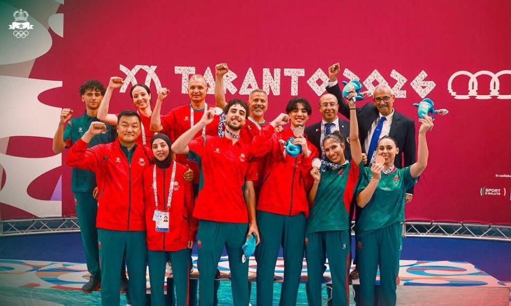 Jeux méditerranéens 2026 : le Maroc ouvre son compteur de médailles à Tarente