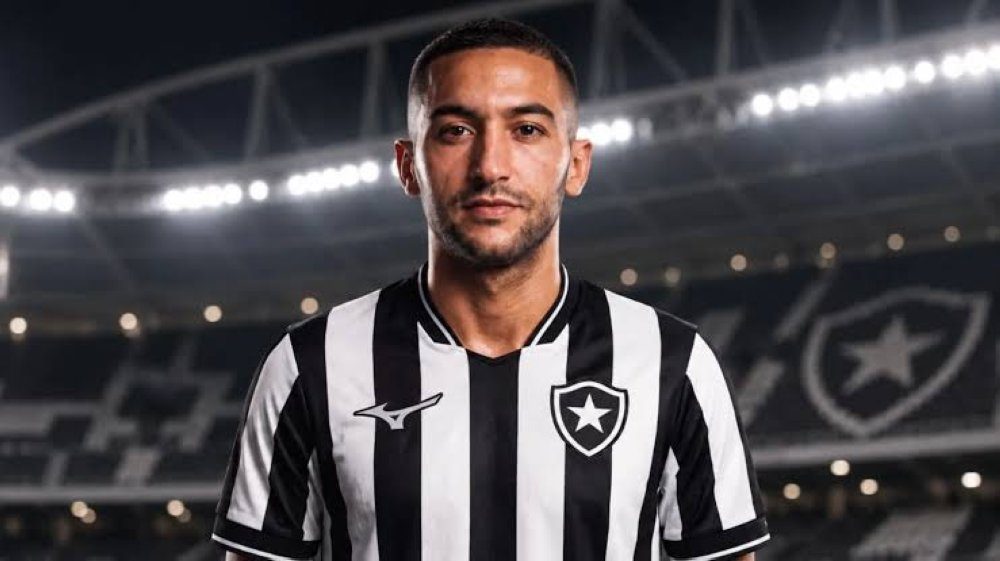 Mercato : Hakim Ziyech officiellement transféré à Botafogo jusqu&rsquo;en 2028